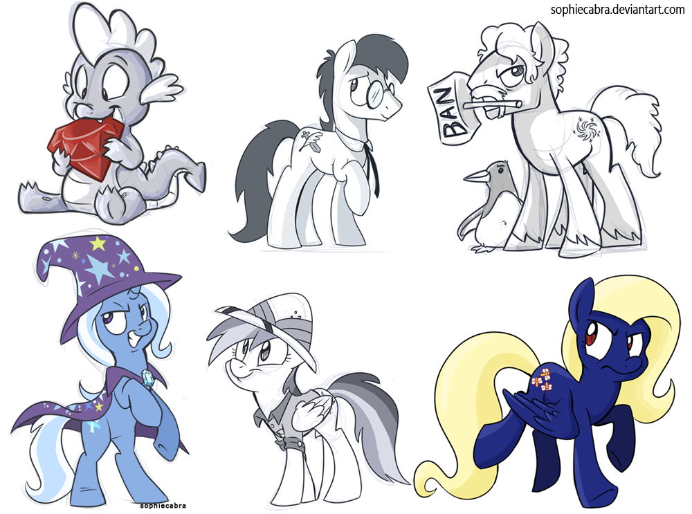 MLP Commission and Sketch Winners