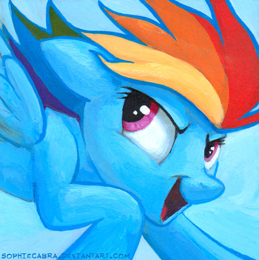 Square Series - Rainbow Dash