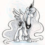 Sketch - Princess Luna