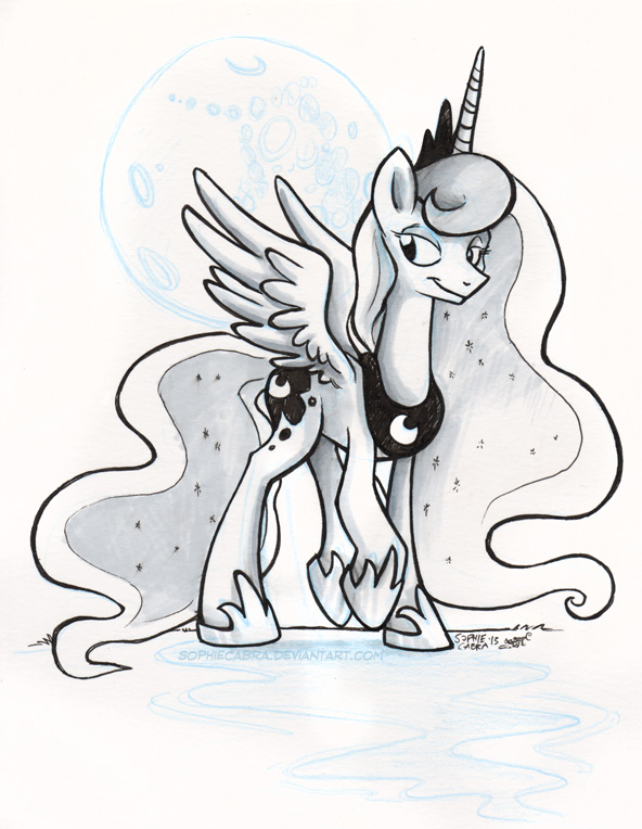 Sketch - Princess Luna