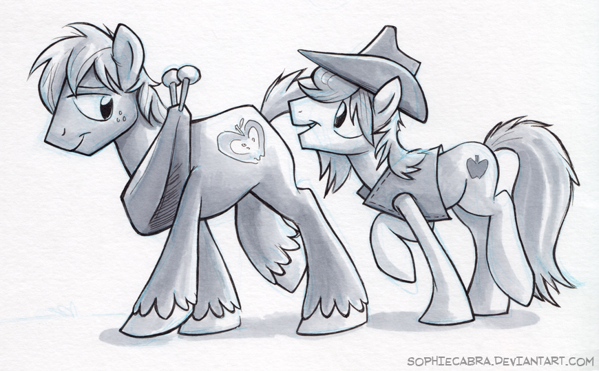 Sketch - Apple Cousins