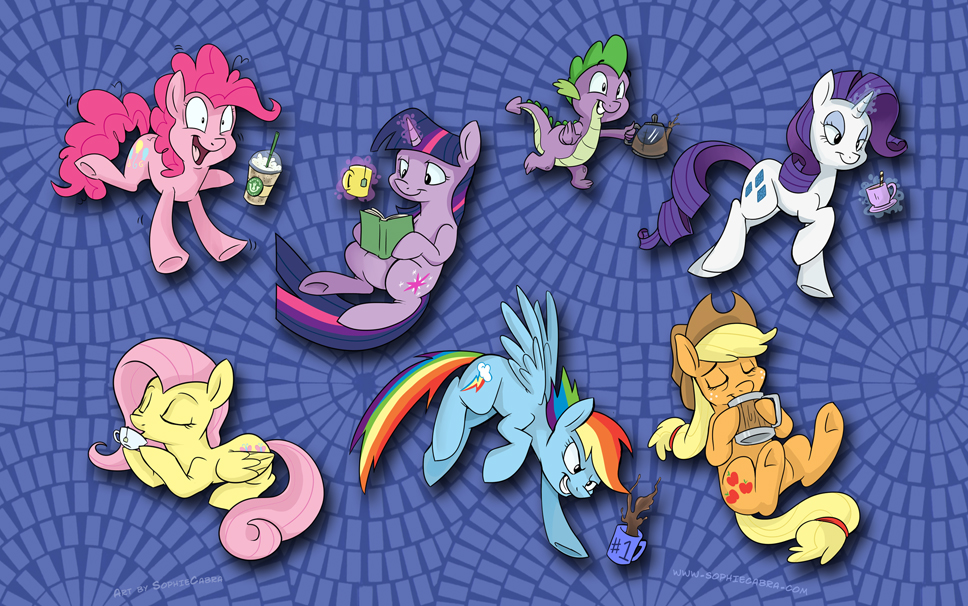 MLP Cup Art - Main Six