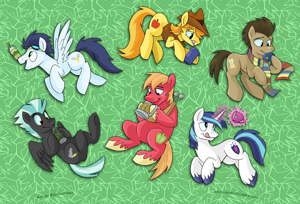 MLP Cup Art - Stallions