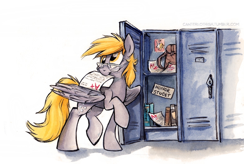 Canterlot High - The Honor Student by SpainFischer