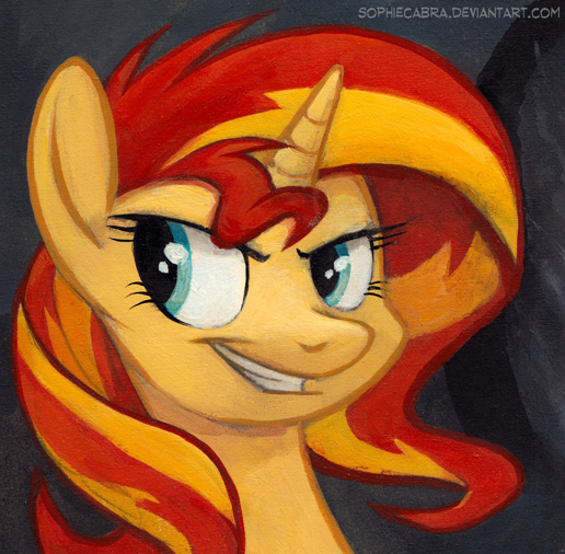 Square Series - Sunset Shimmer