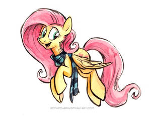 Sketch - Flutterscarf