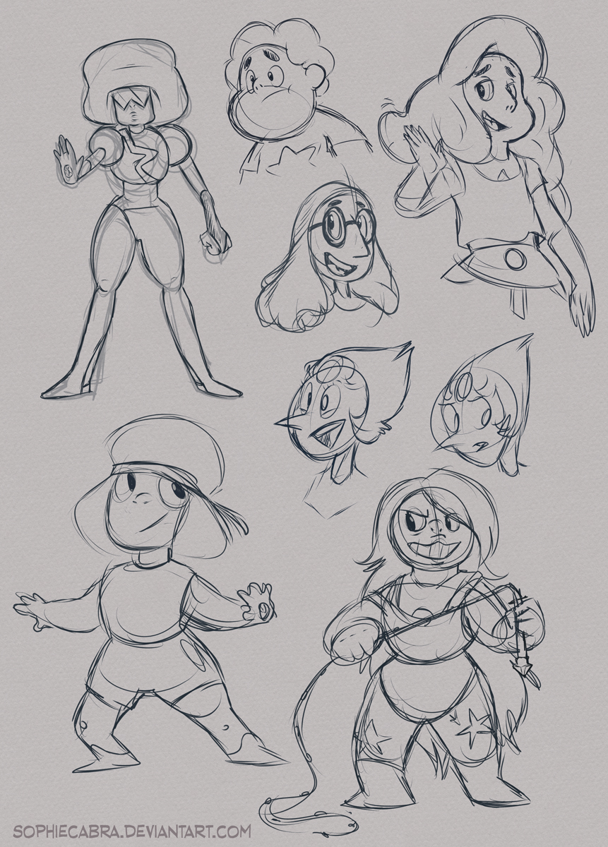 Steven Universe Sketch Dump