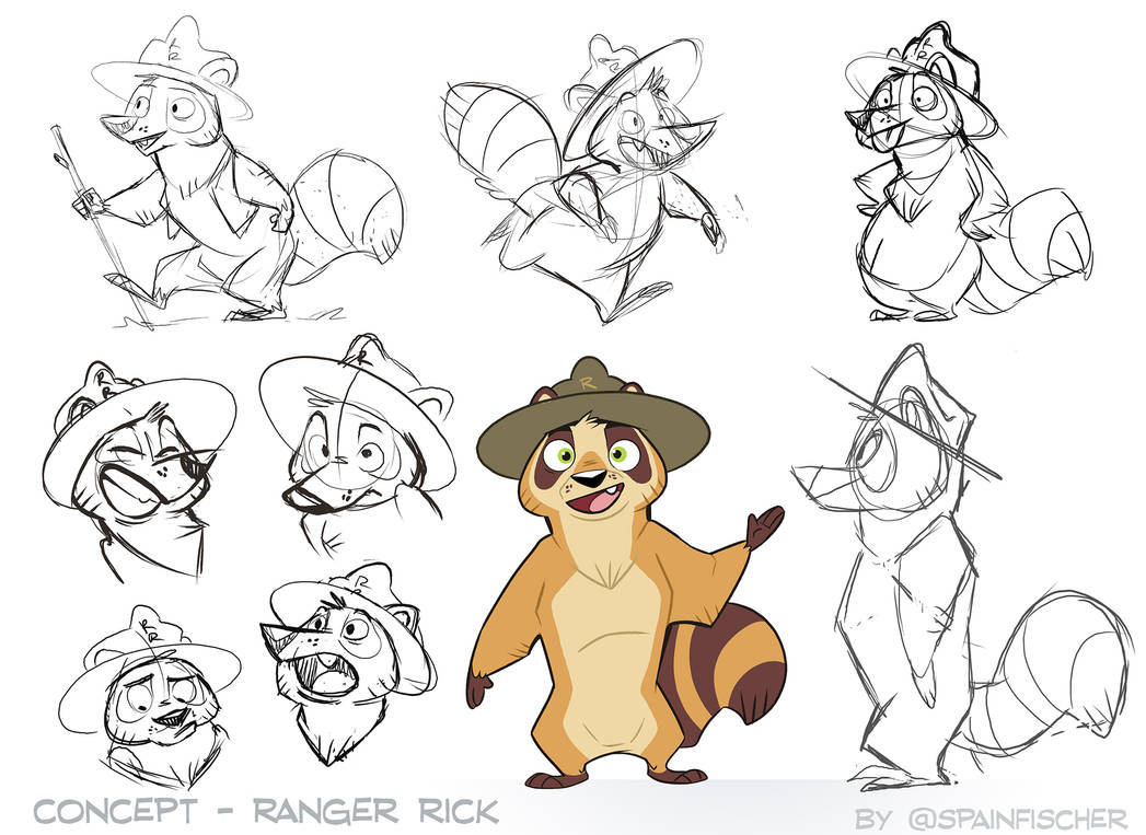 Fun Ranger Concepts Character Concept - Modern Day Ranger Rick by SpainFischer on DeviantArt