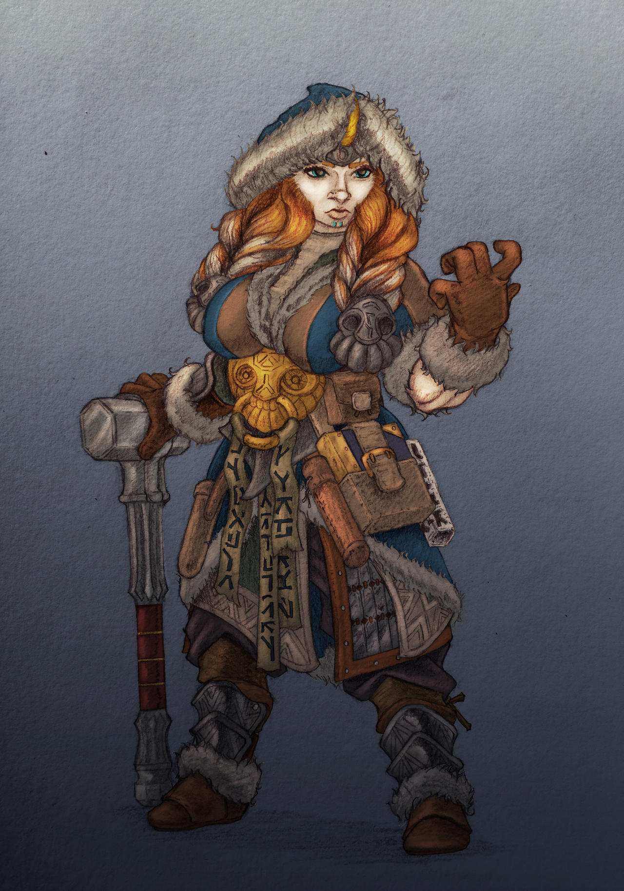Dwarf Runeweaver by NatteRavnen on DeviantArt