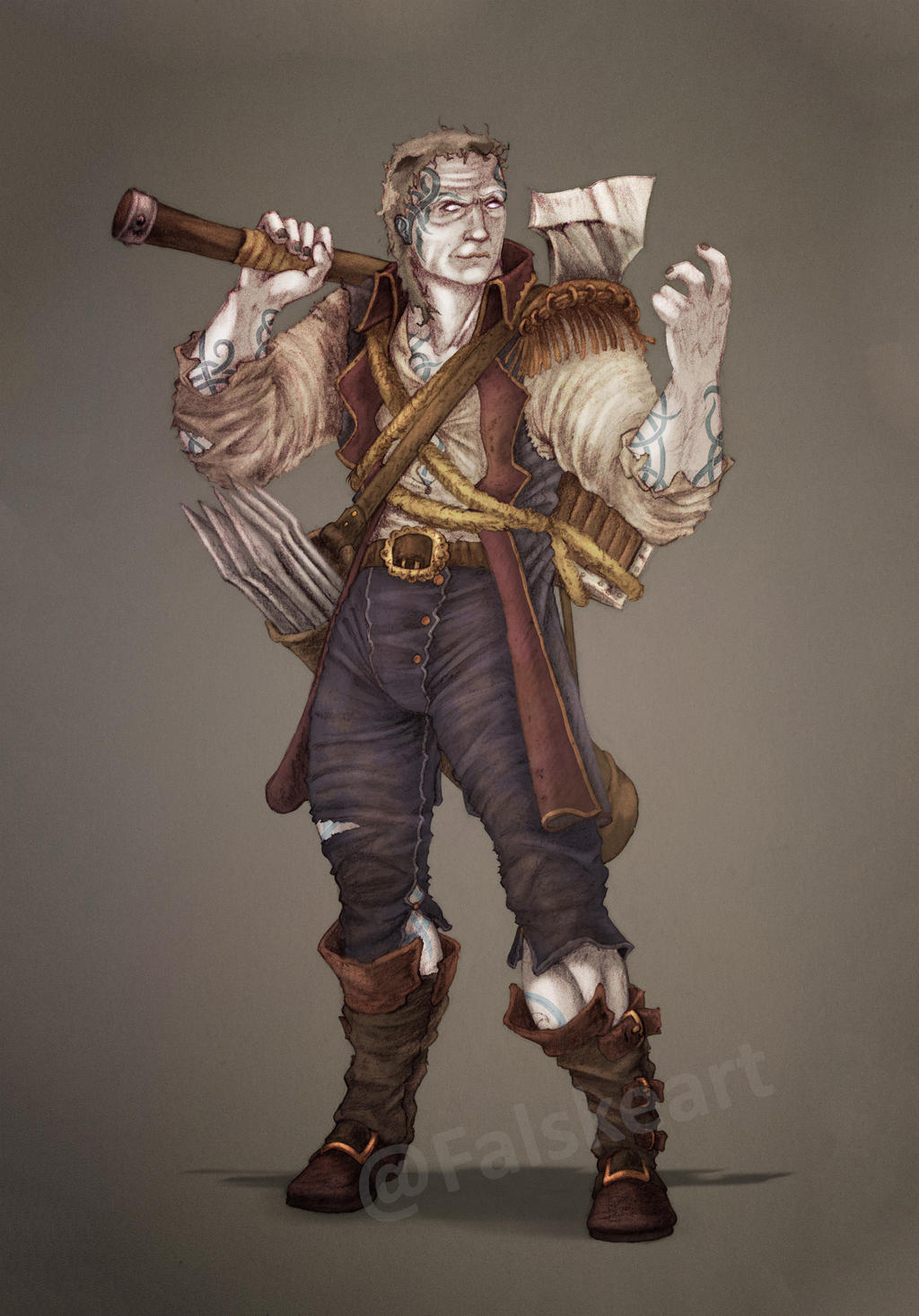 Comission- Goliath Barbarian