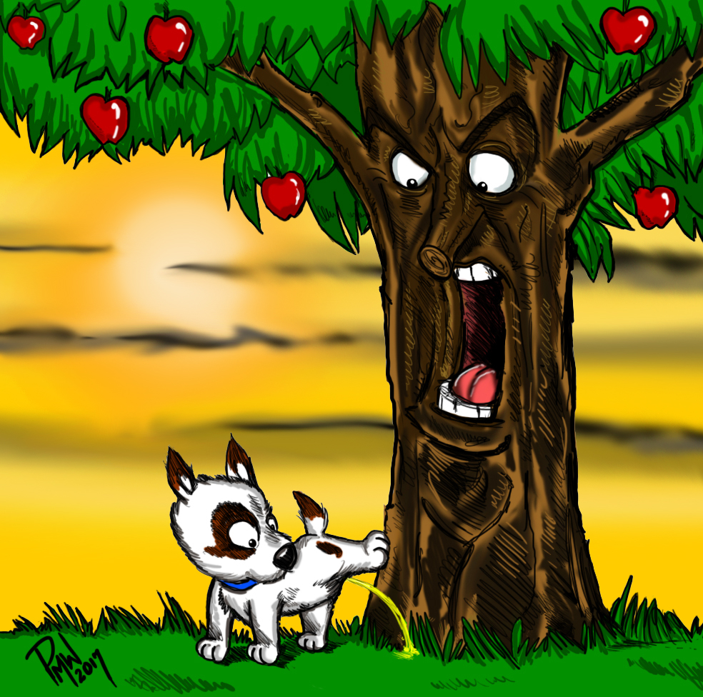 Angry Tree by Painsmash on DeviantArt