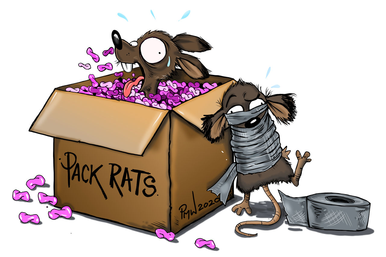 Pack Rats by Painsmash on DeviantArt