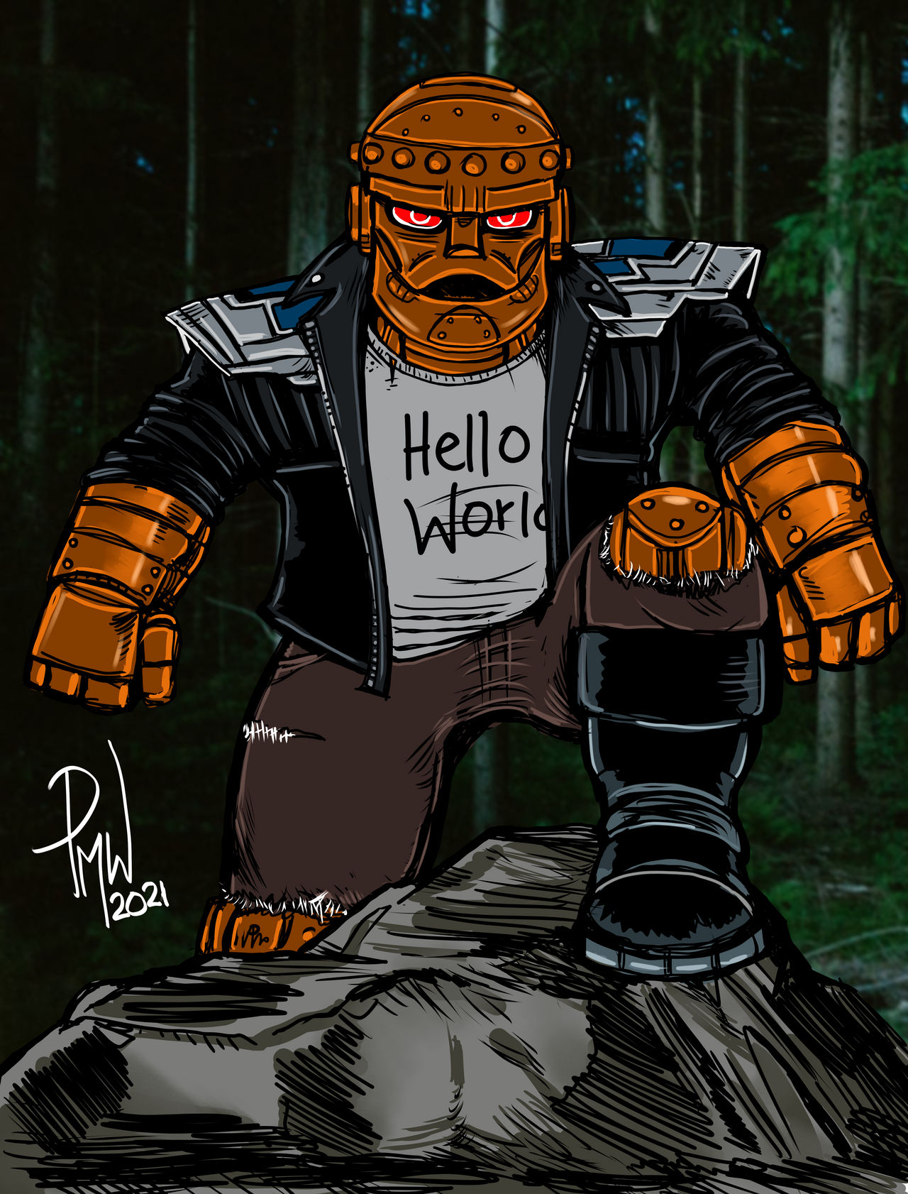 Robotman by Painsmash on DeviantArt