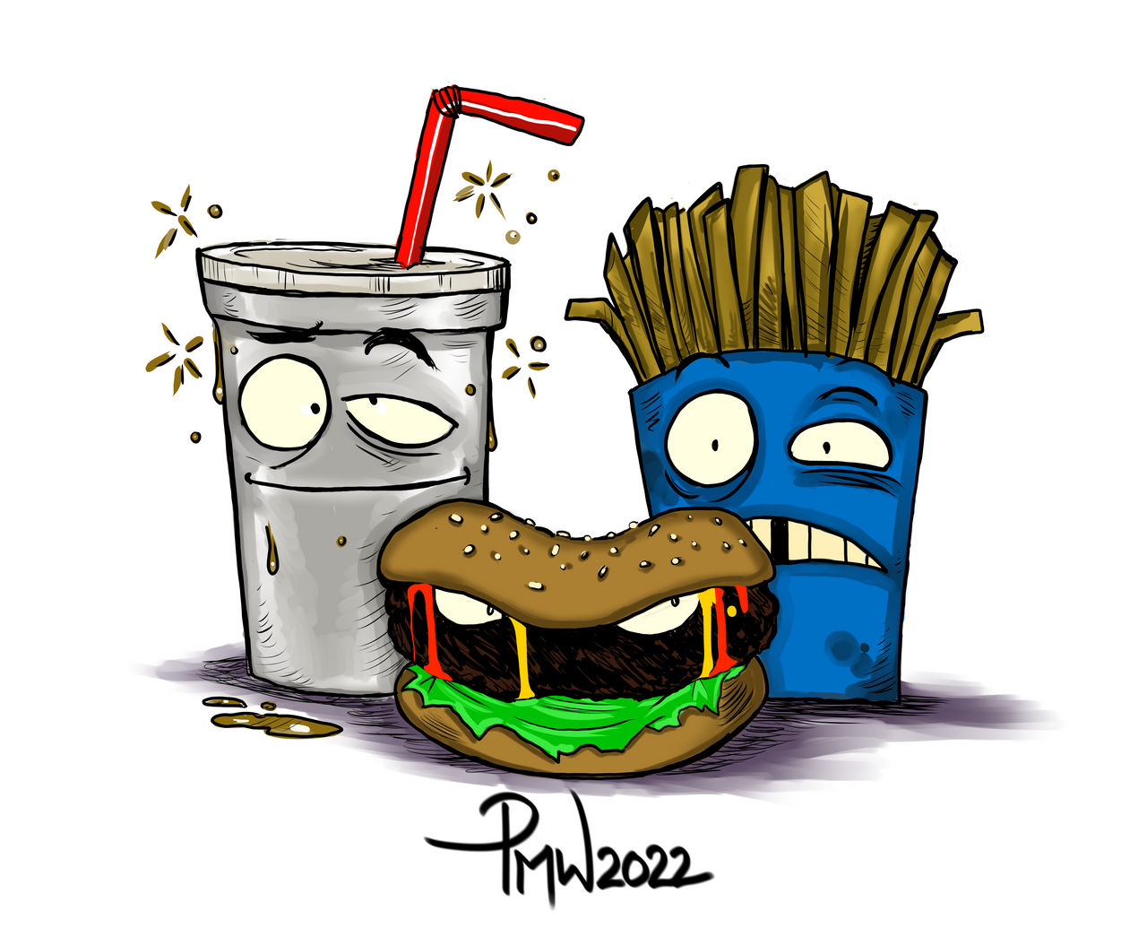 Fast Food Deviantart Fast Food by Painsmash on DeviantArt
