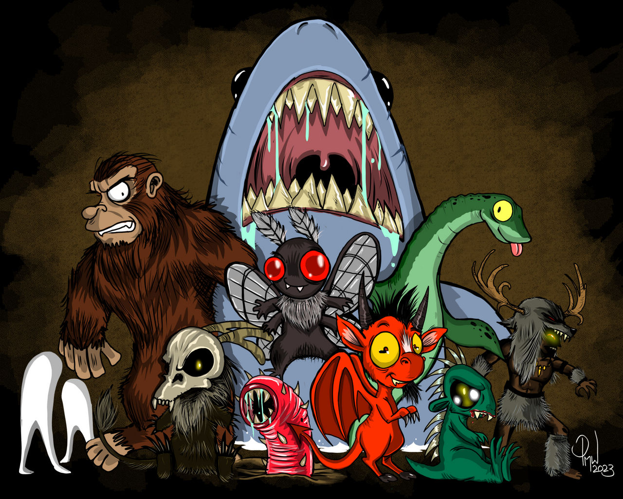Cryptids by Painsmash on DeviantArt