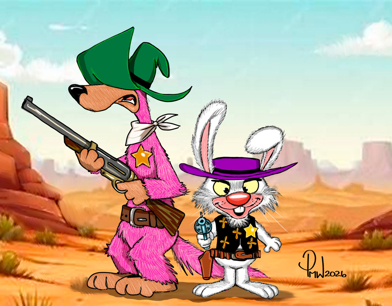 Resistmas Rabbit Ricochet Rabbit by Painsmash on DeviantArt
