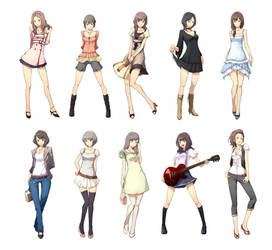 GIRL OUTFITS =)