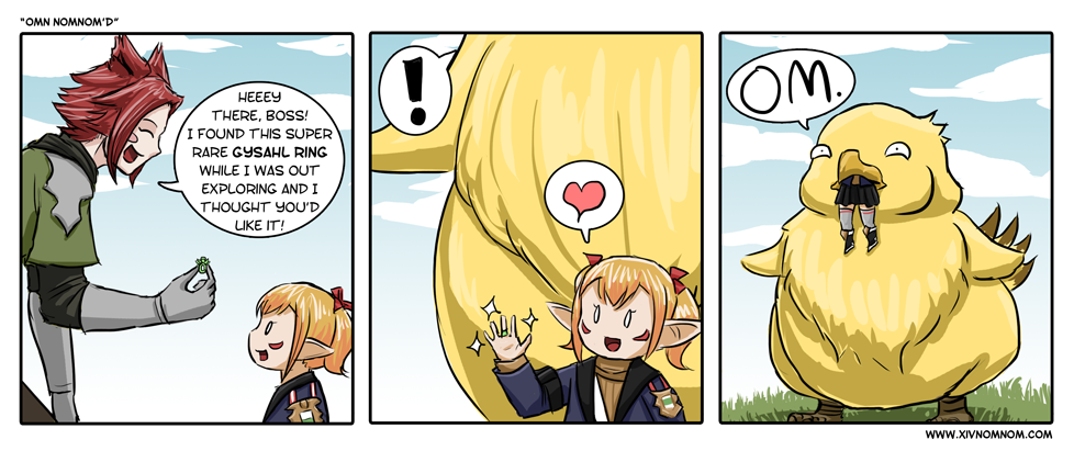 Ffxiv Comic Omn Nomnom D By hart On Deviantart