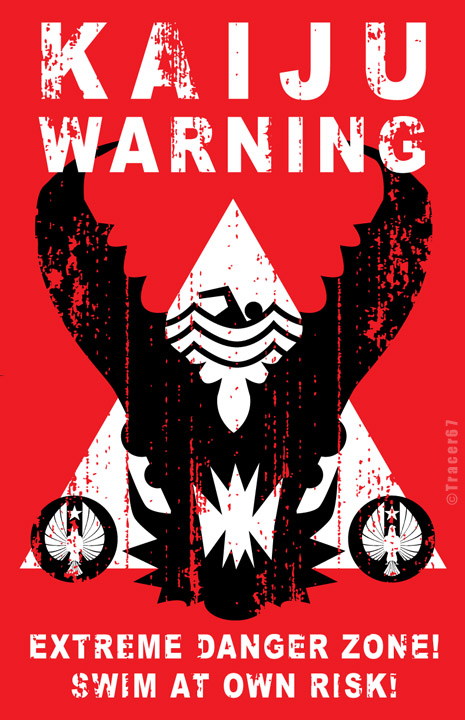 Kaiju Warning Sign