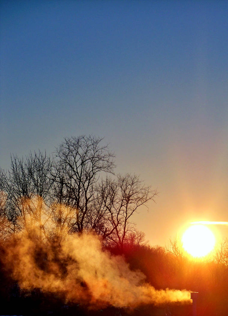 Smokey Sunset by LustingforLove on DeviantArt