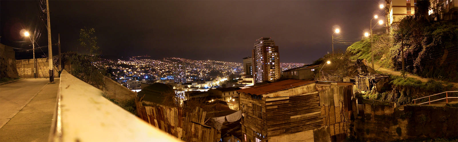 Valparaiso at Night