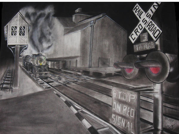 Night Train Passing Though. by RPM1000 on DeviantArt