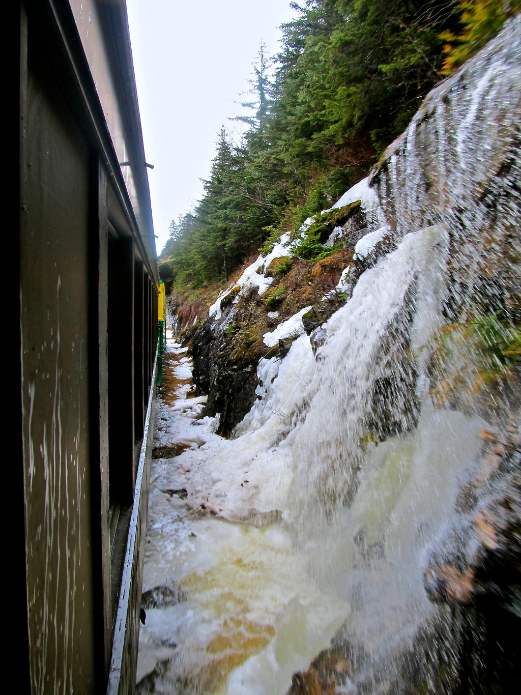 Waterfall on the Tracks.