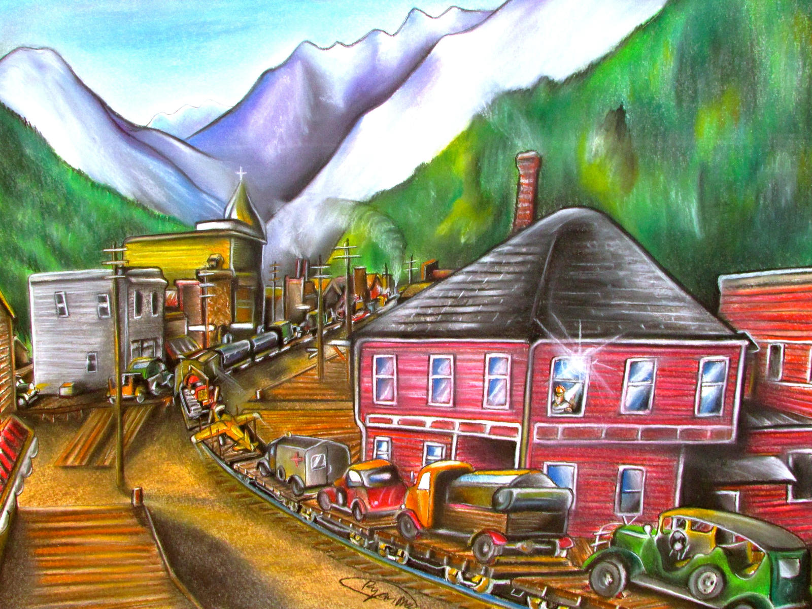 Skagway, Alaska. World War 2.