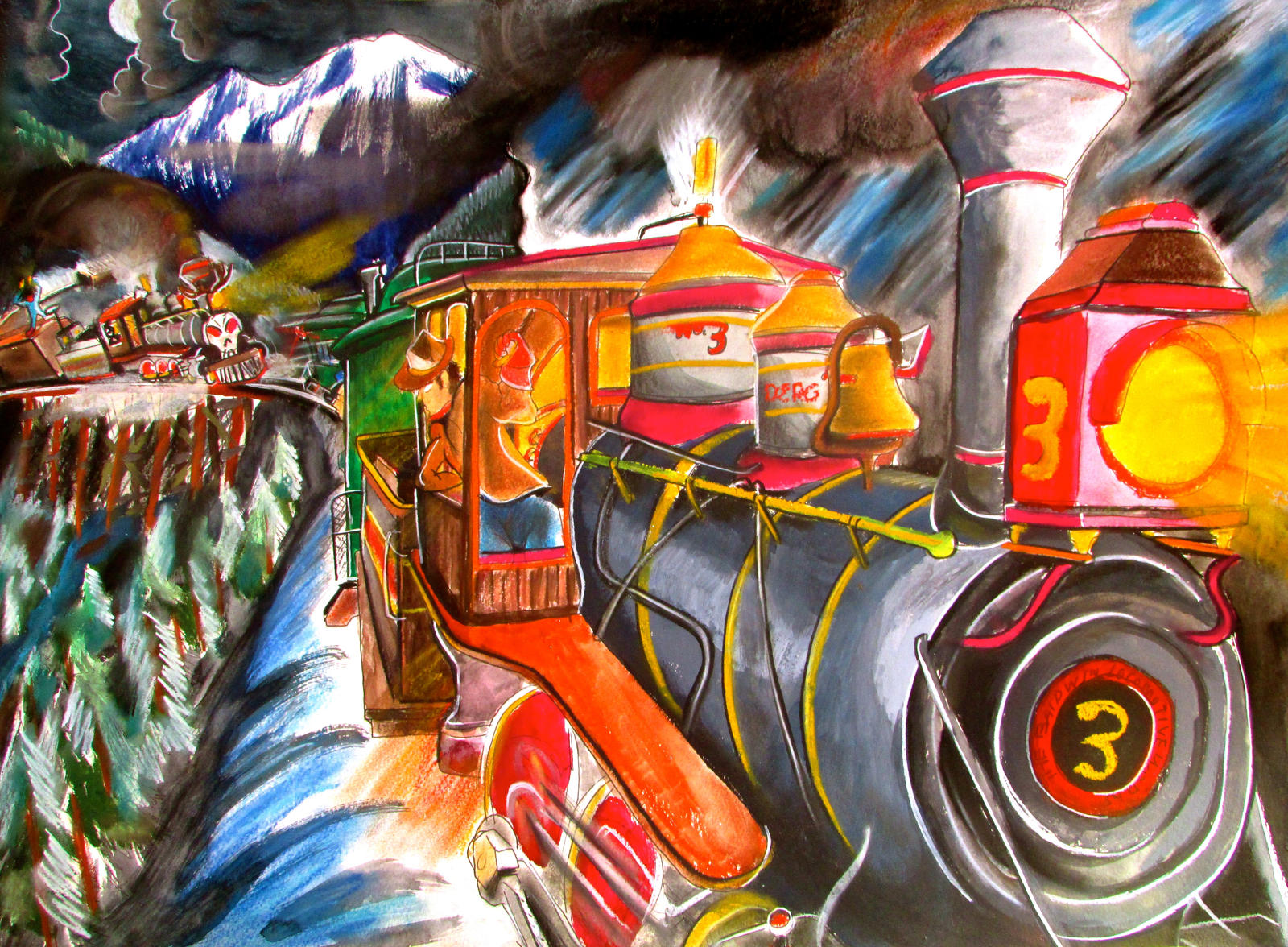 Ghost Train of Marshall Pass.