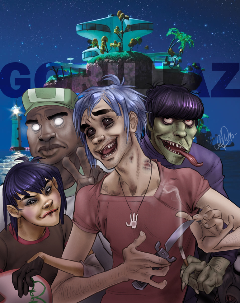 -GORILLAZ-