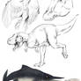 some dinosaurs 8D