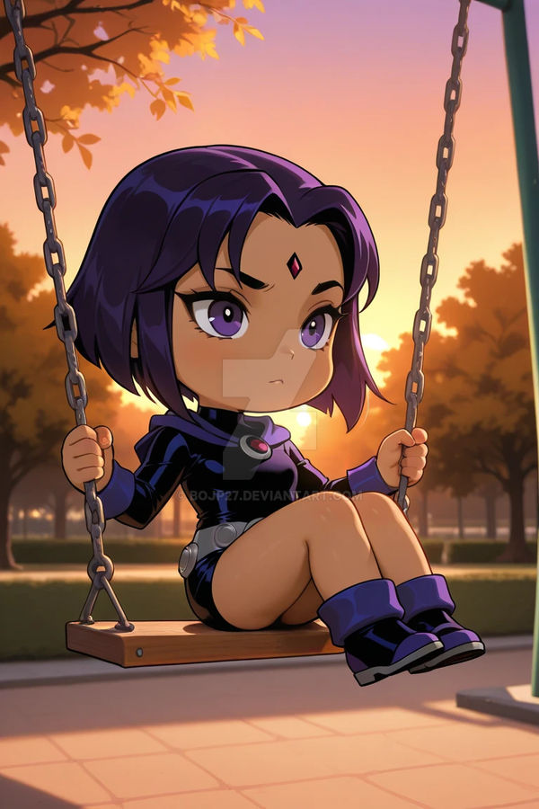 Chibi Raver chibi raven by bojp27 on DeviantArt
