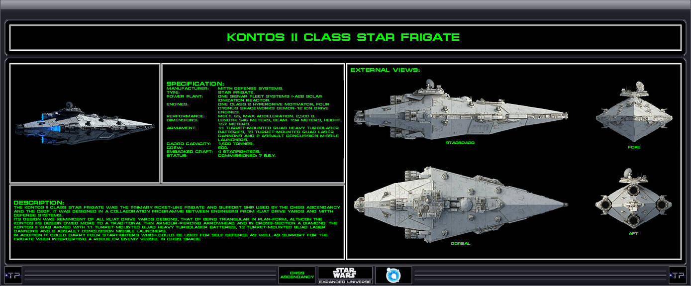 Kontos Ii Class Star Frigate By Iankeenanarts On Deviantart