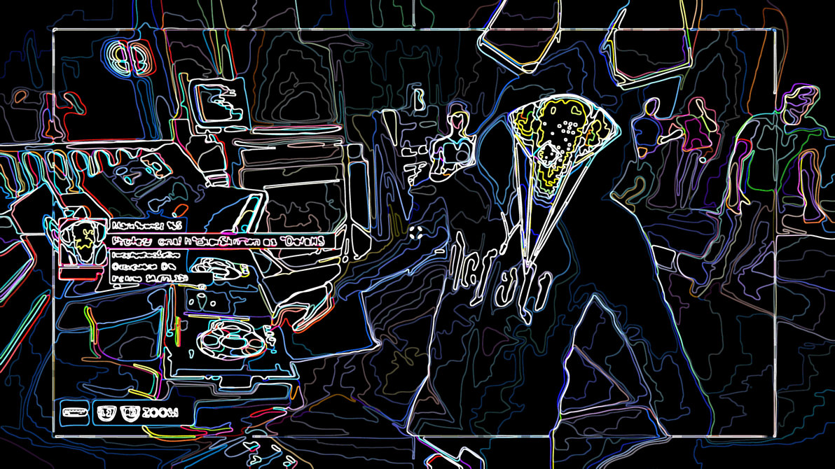 Defalt outlined by junguler on DeviantArt