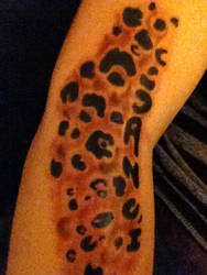 Leopard Print Forearm