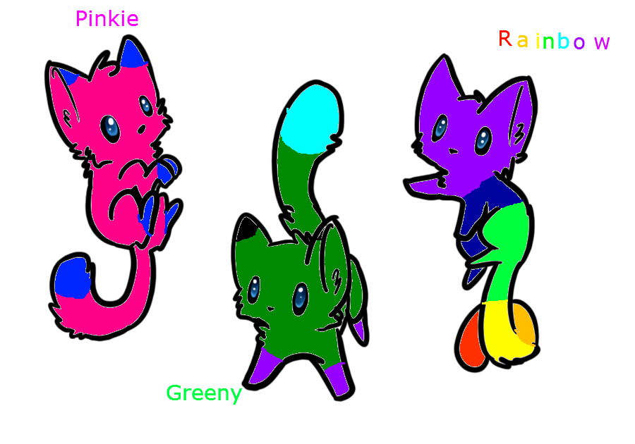 Little kitty adoptables!