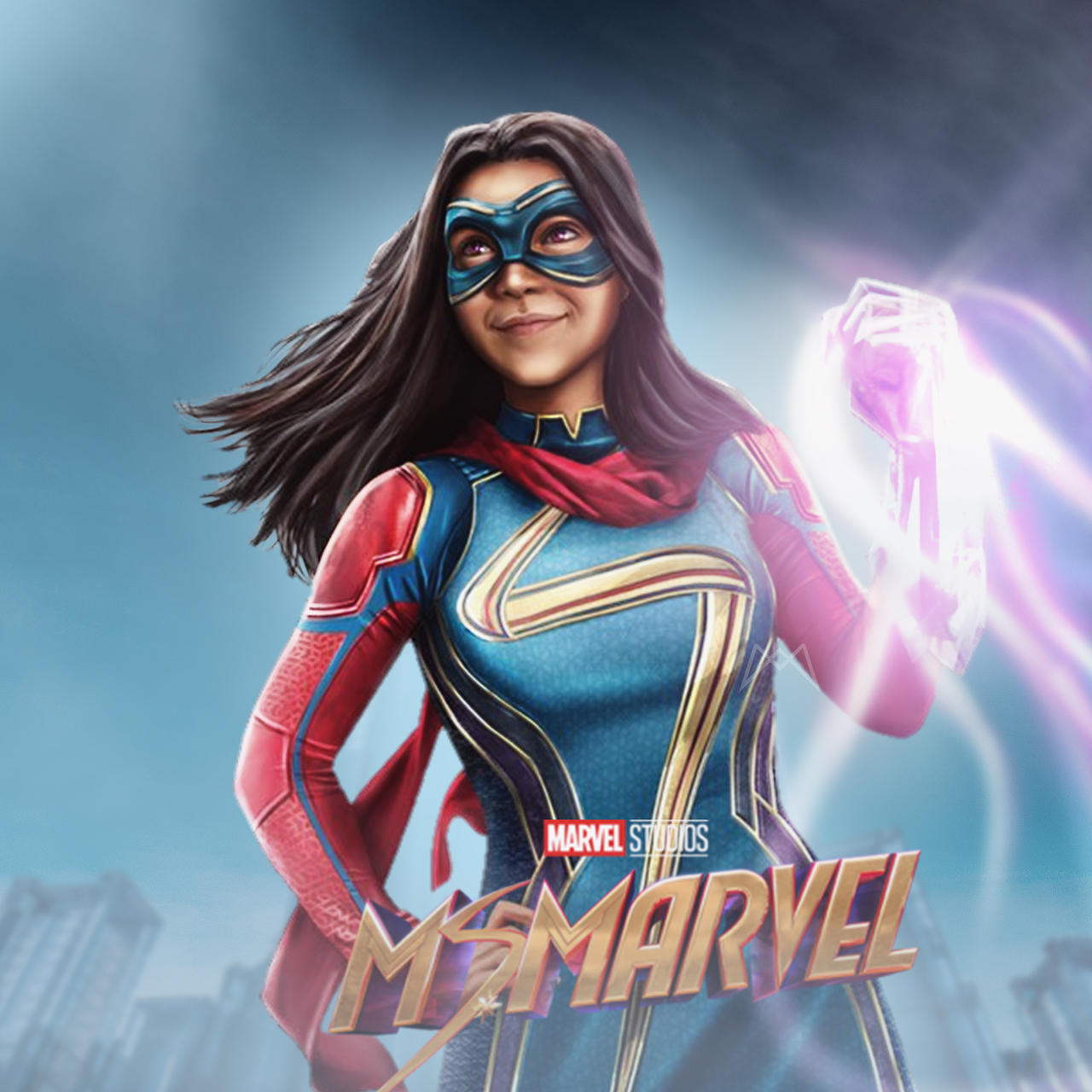 Ms Marvel fanart poster by momendesign99 on DeviantArt
