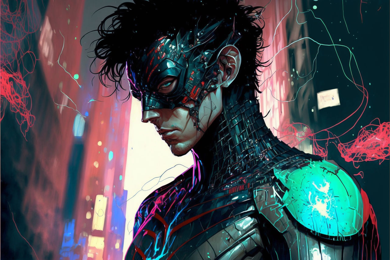 Neon Spider Man by noissymx on DeviantArt