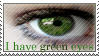Green Eyes Stamp by ehrehrere