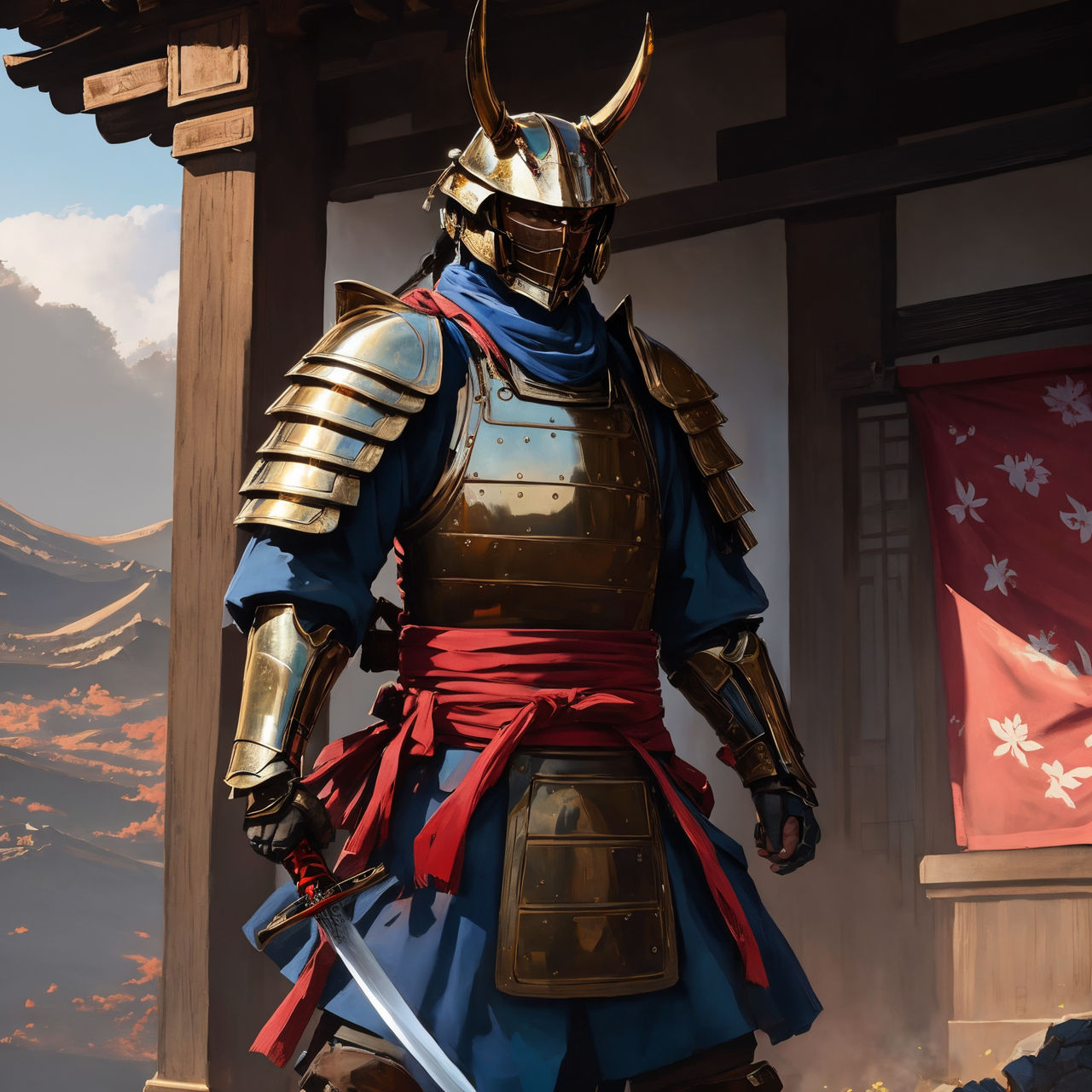Samurai by NeiroSea on DeviantArt