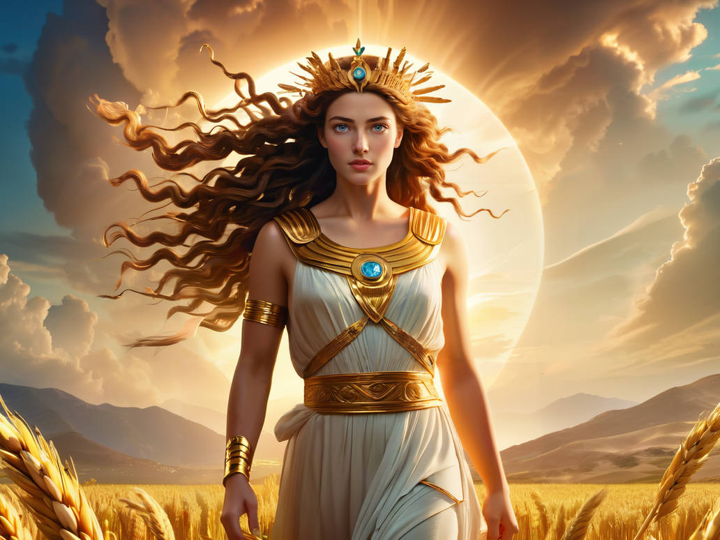 Greek God Demeter by NeiroSea on DeviantArt