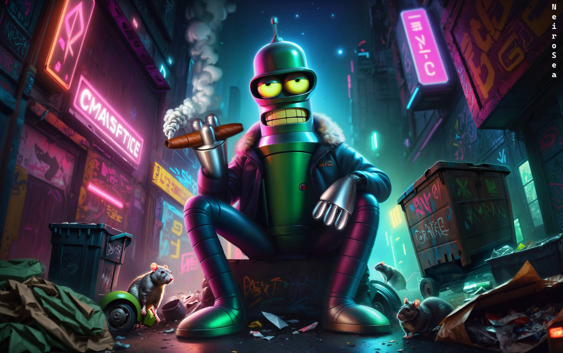 Bender by NeiroSea on DeviantArt