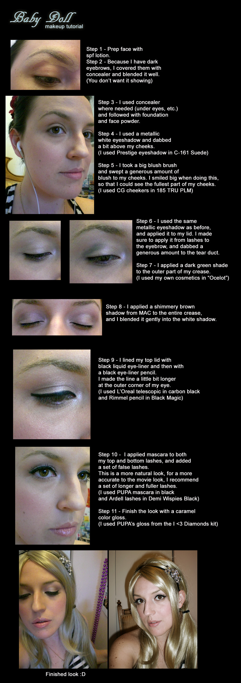Baby Doll Makeup Tutorial by FantasyNinja