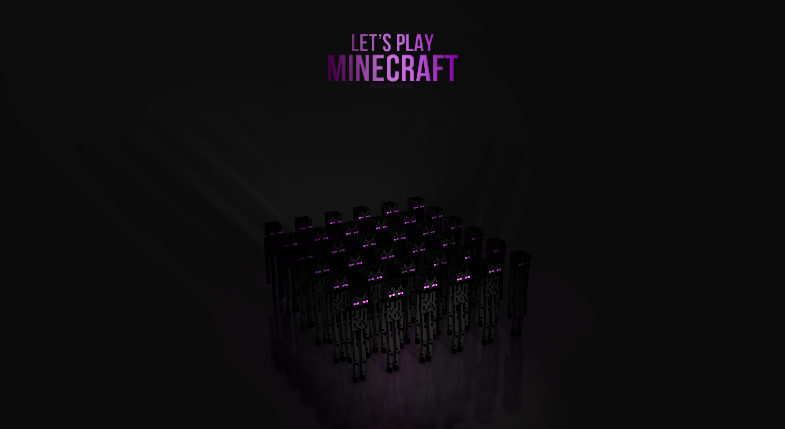 Minecraft | Simple 3D Wallpaper