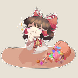 Reimu for halloween-