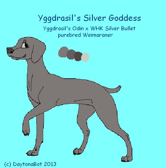 Yggdrasil's Silver Goddess