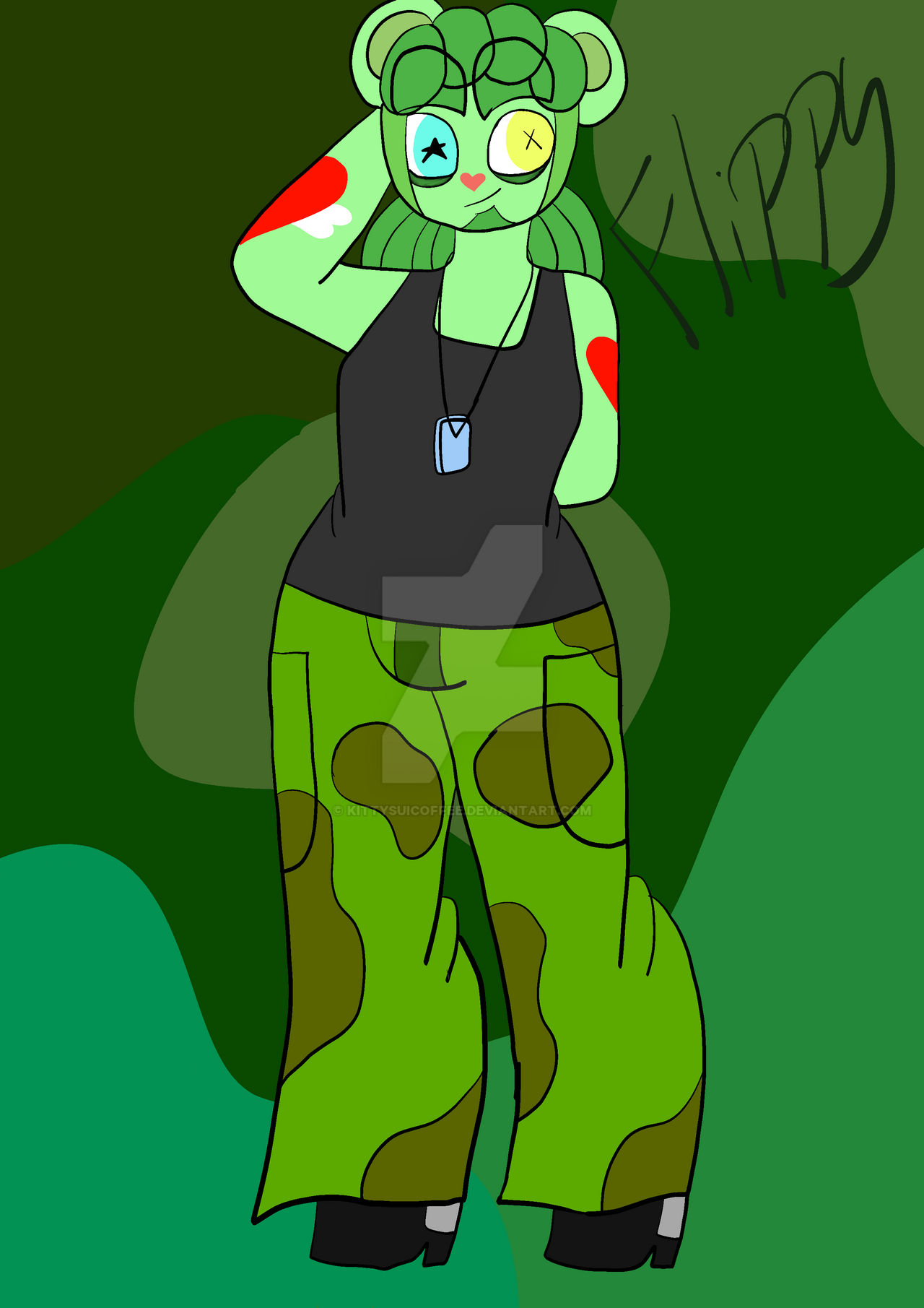 Canon Characters on HTF-Fanon - DeviantArt