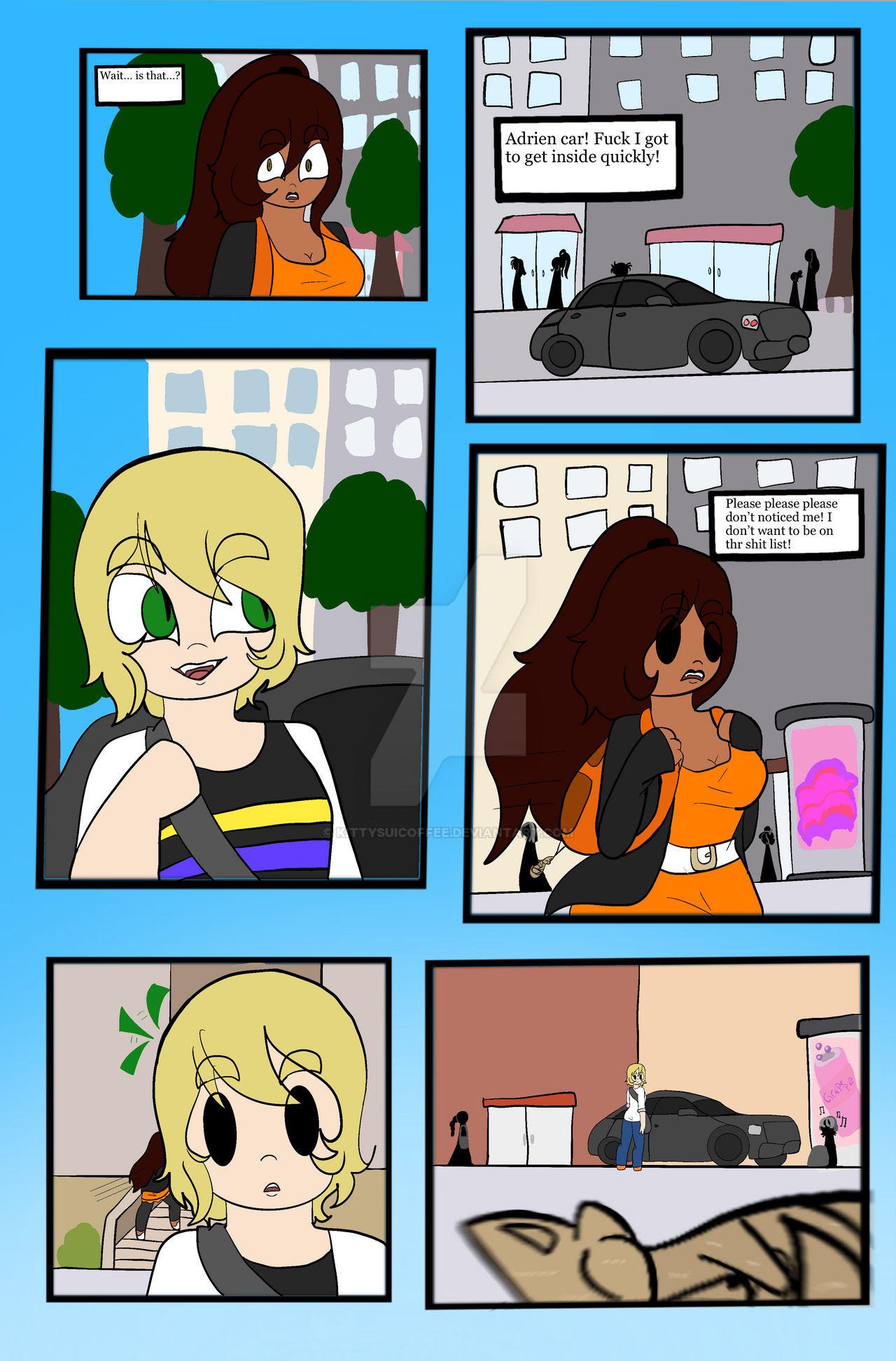 Deviantart Woke I woke up page 11 by kittysuicoffee on DeviantArt