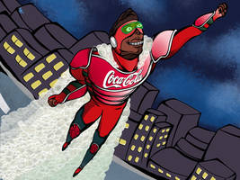 Soft drinks super heroes: Coca-Cola