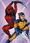 Deadpool and Wolverine by Galahound19